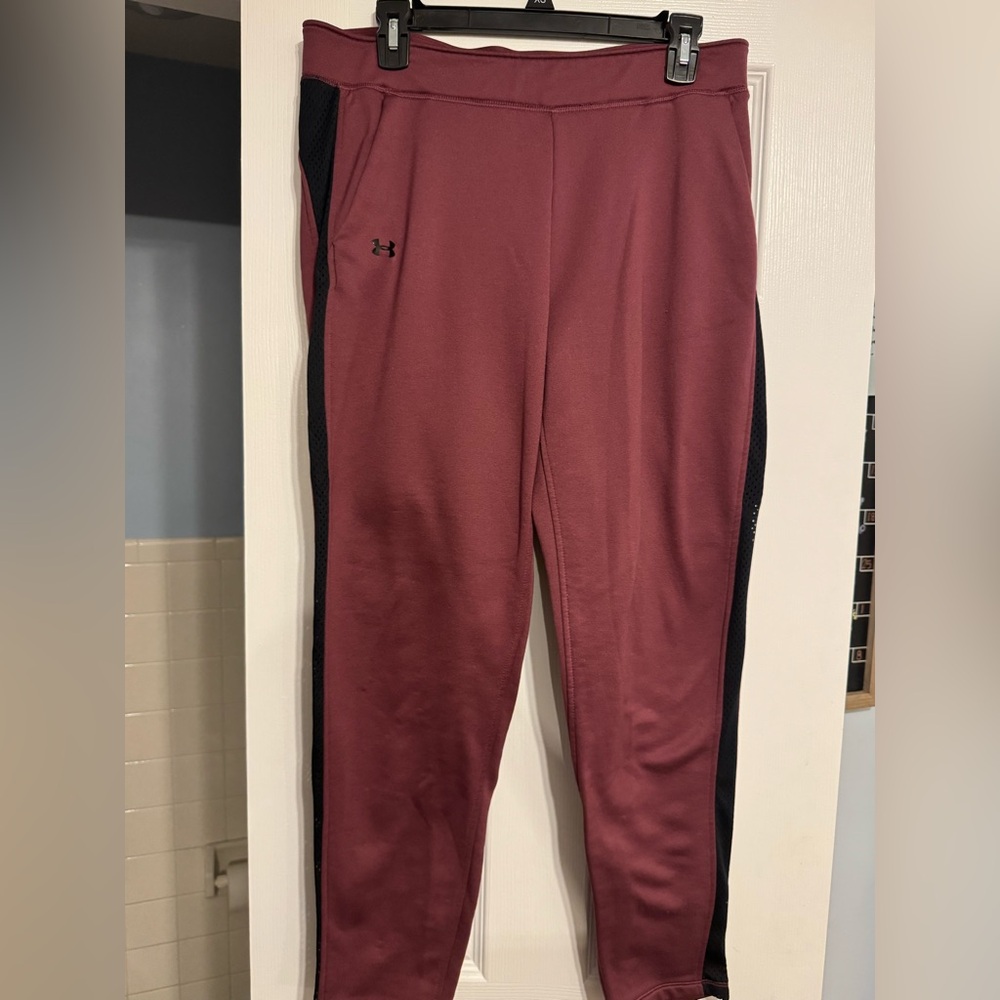 Under Armour Maroon Athletic Pants